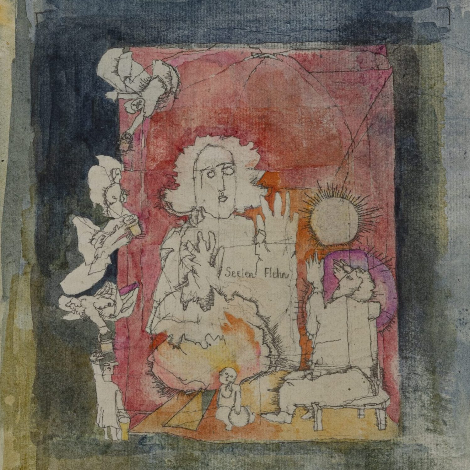Karátson Gábor Illusztrációk Goethe Faustjához, 1976–1980 című kiállításának finisszázsa, Szentendre